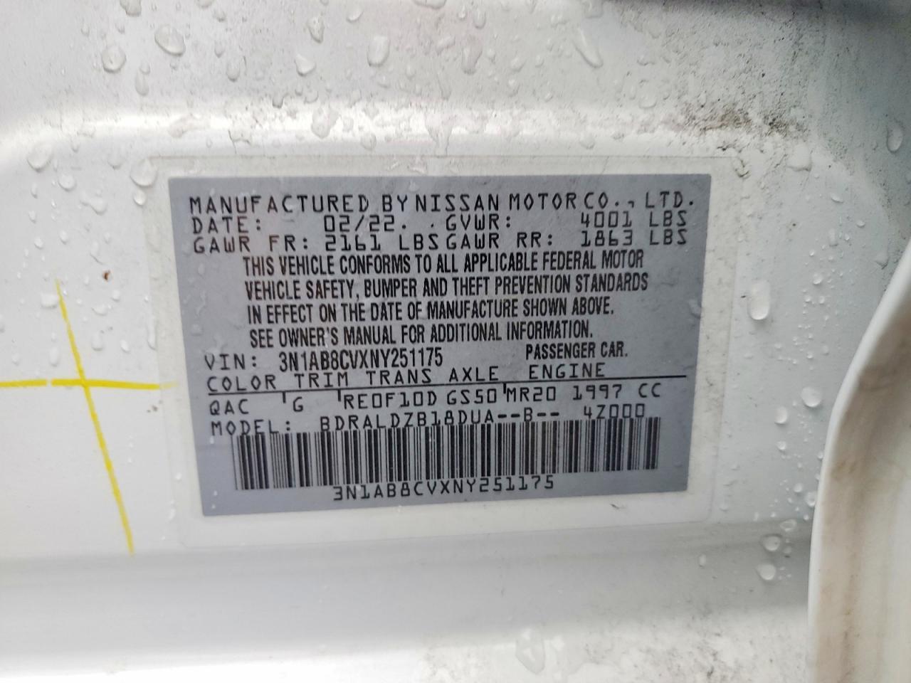 2022 NISSAN SENTRA SV photo 34
