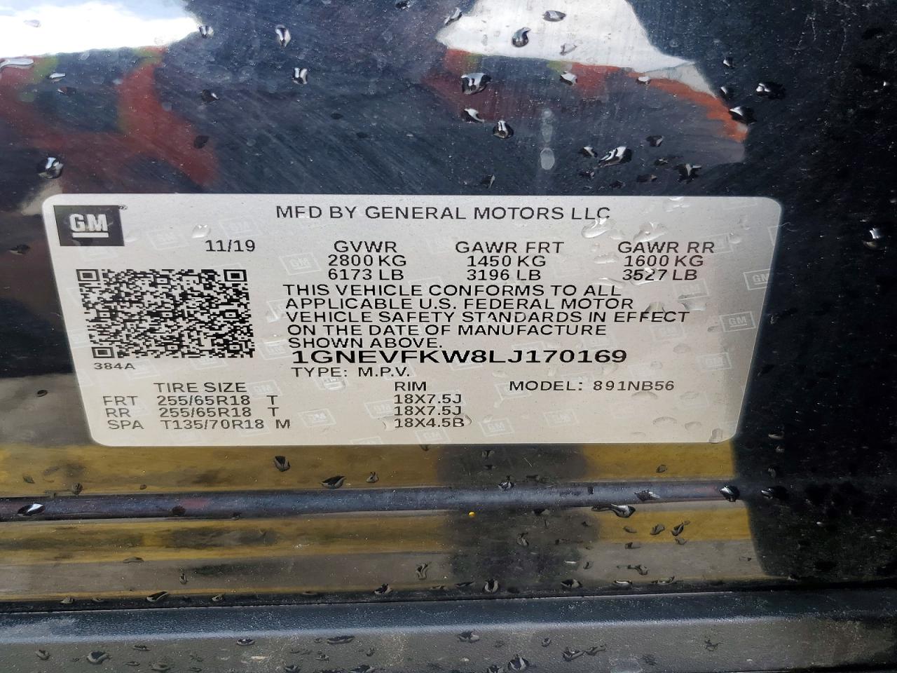 2020 CHEVROLET TRAVERSE LS photo 25