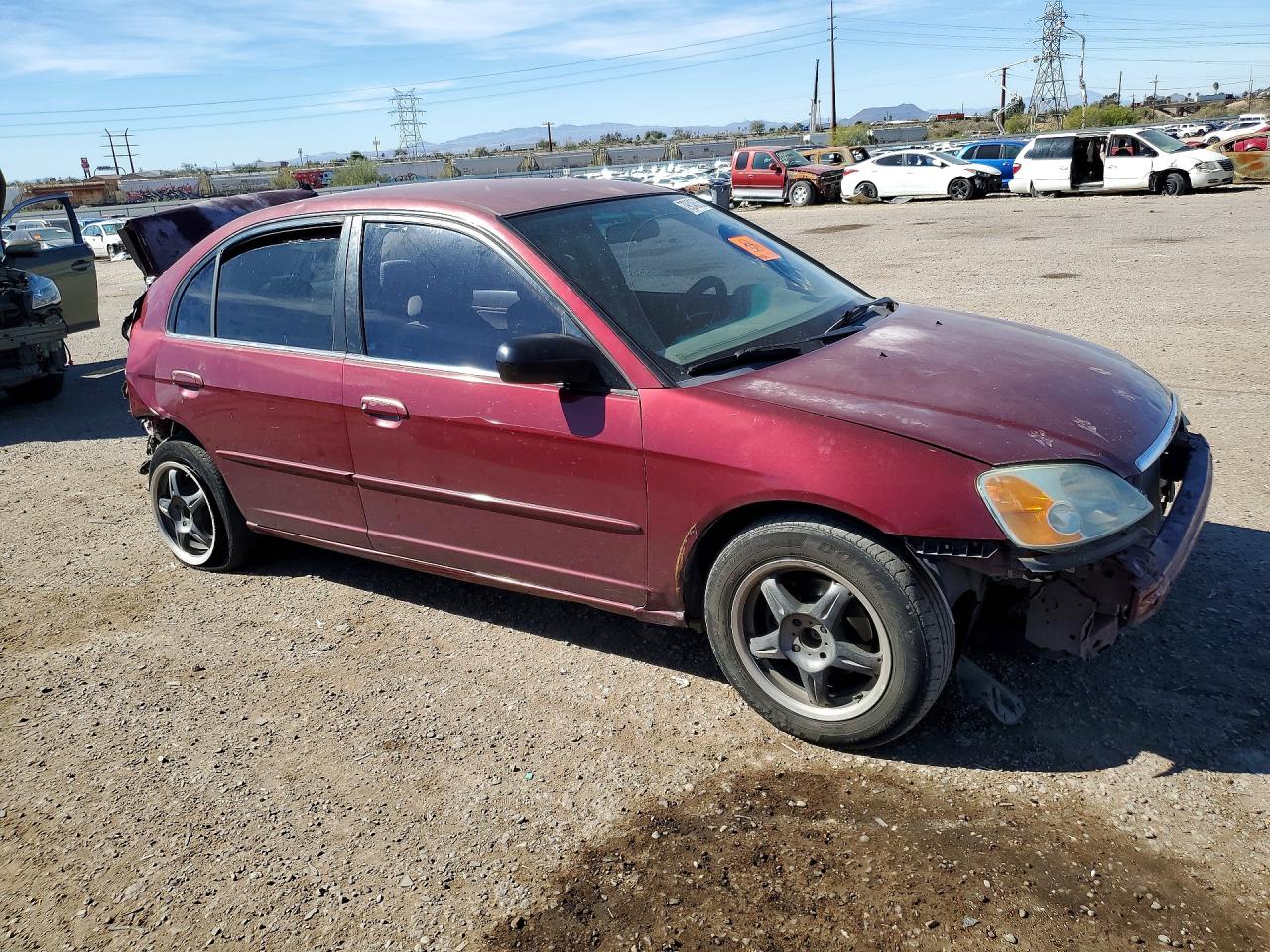 2002 HONDA CIVIC LX photo 7