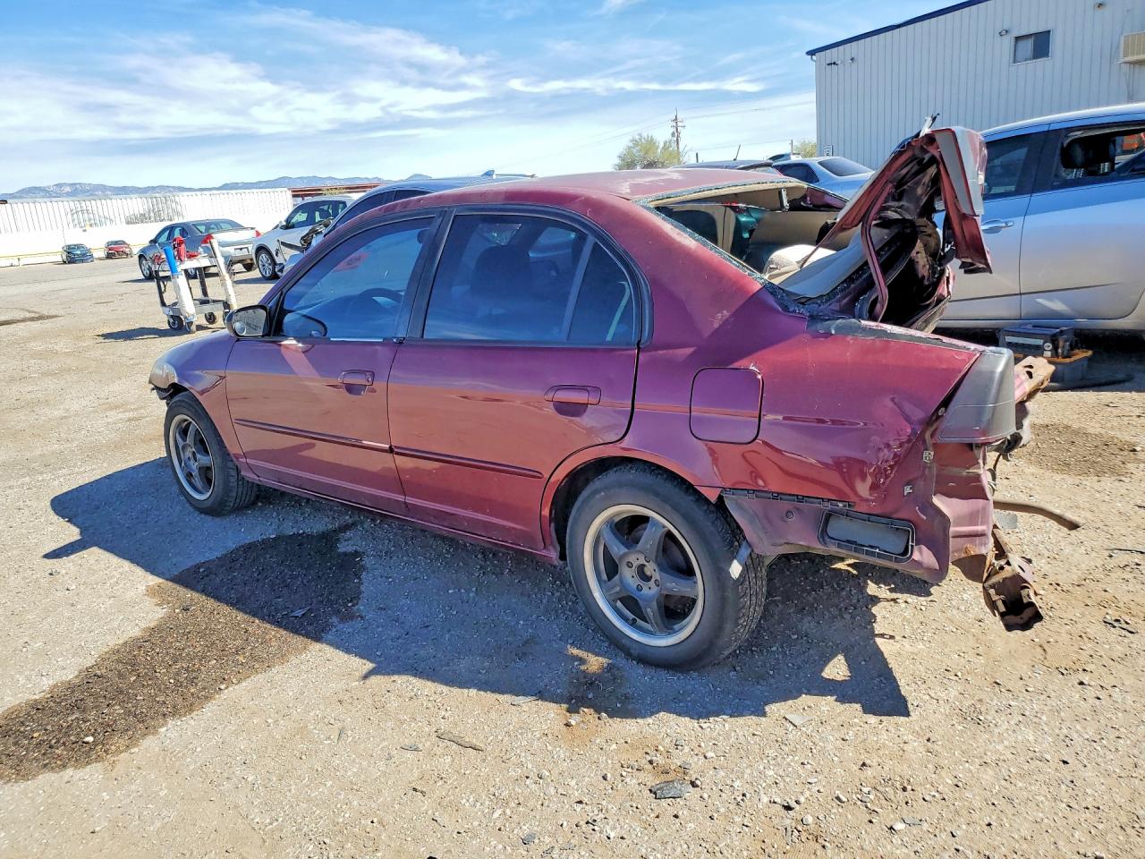 2002 HONDA CIVIC LX photo 3