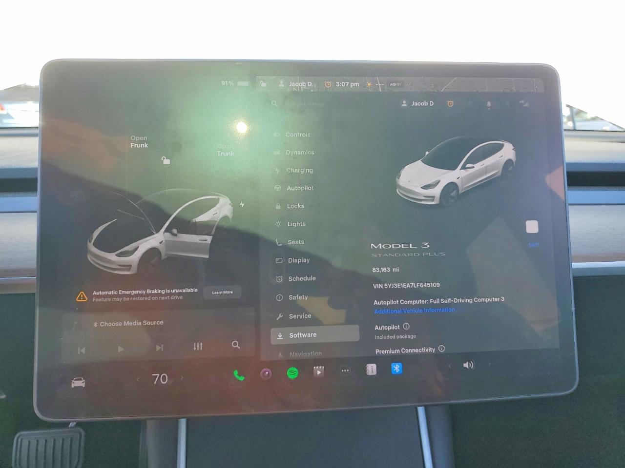 2020 TESLA MODEL 3 photo 17