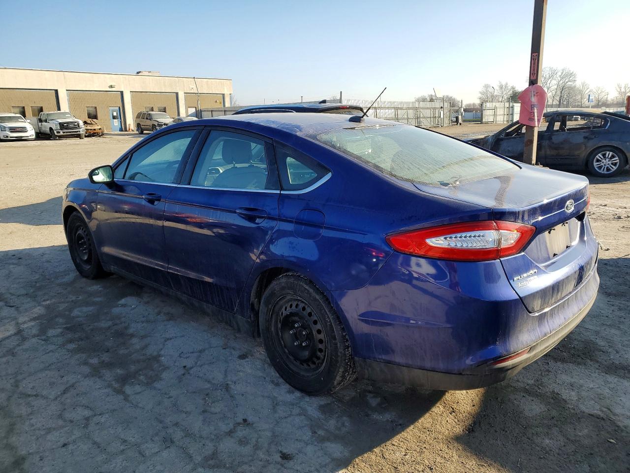 2014 FORD FUSION S photo 3