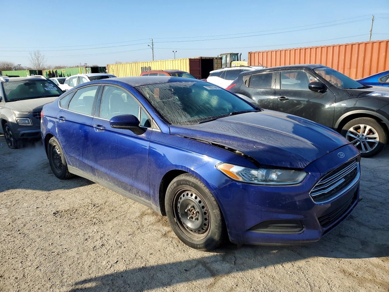 2014 FORD FUSION S photo 7