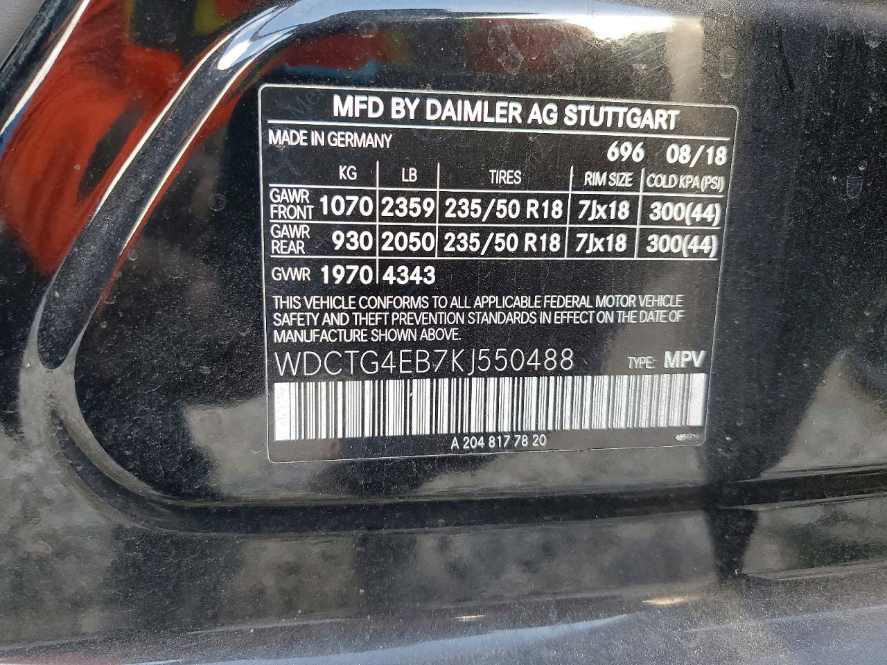 2019 MERCEDES-BENZ GLA 250 photo 27