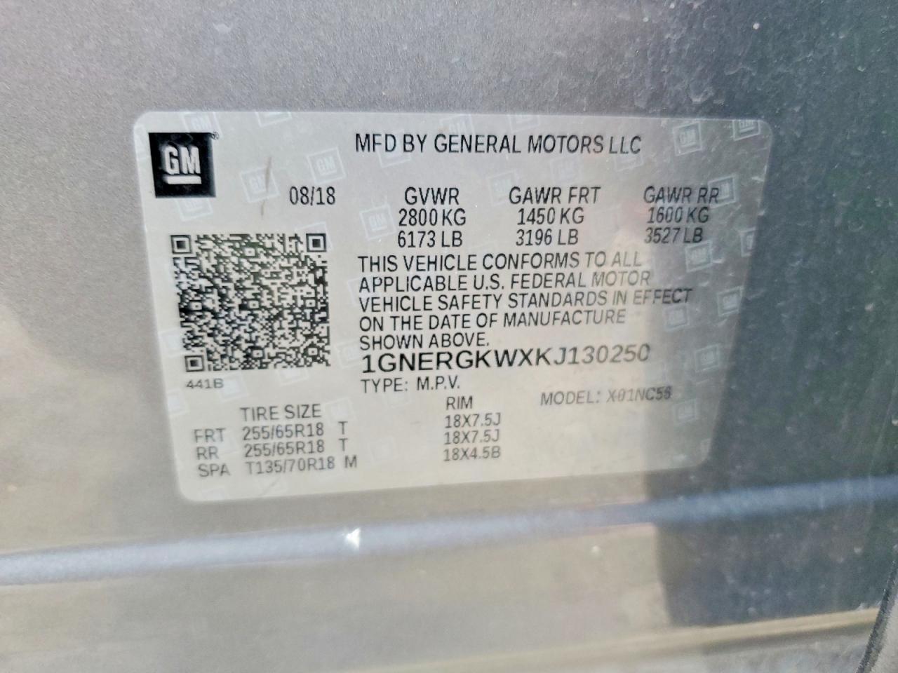 2019 CHEVROLET TRAVERSE LT photo 27