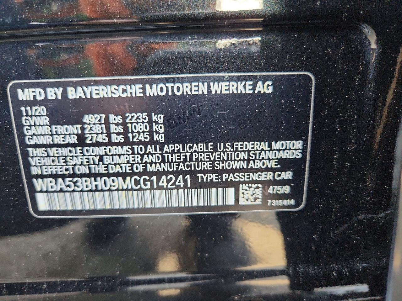 2021 BMW 530 I photo 23