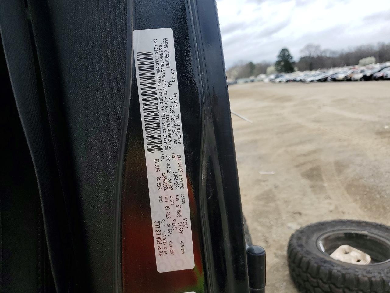 2016 JEEP WRANGLER photo 27