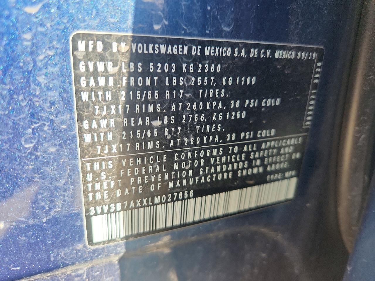 2020 VOLKSWAGEN TIGUAN SE photo 25
