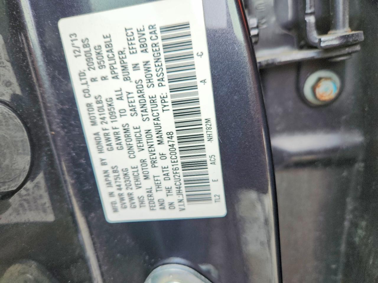 2014 ACURA TSX TECH photo 13