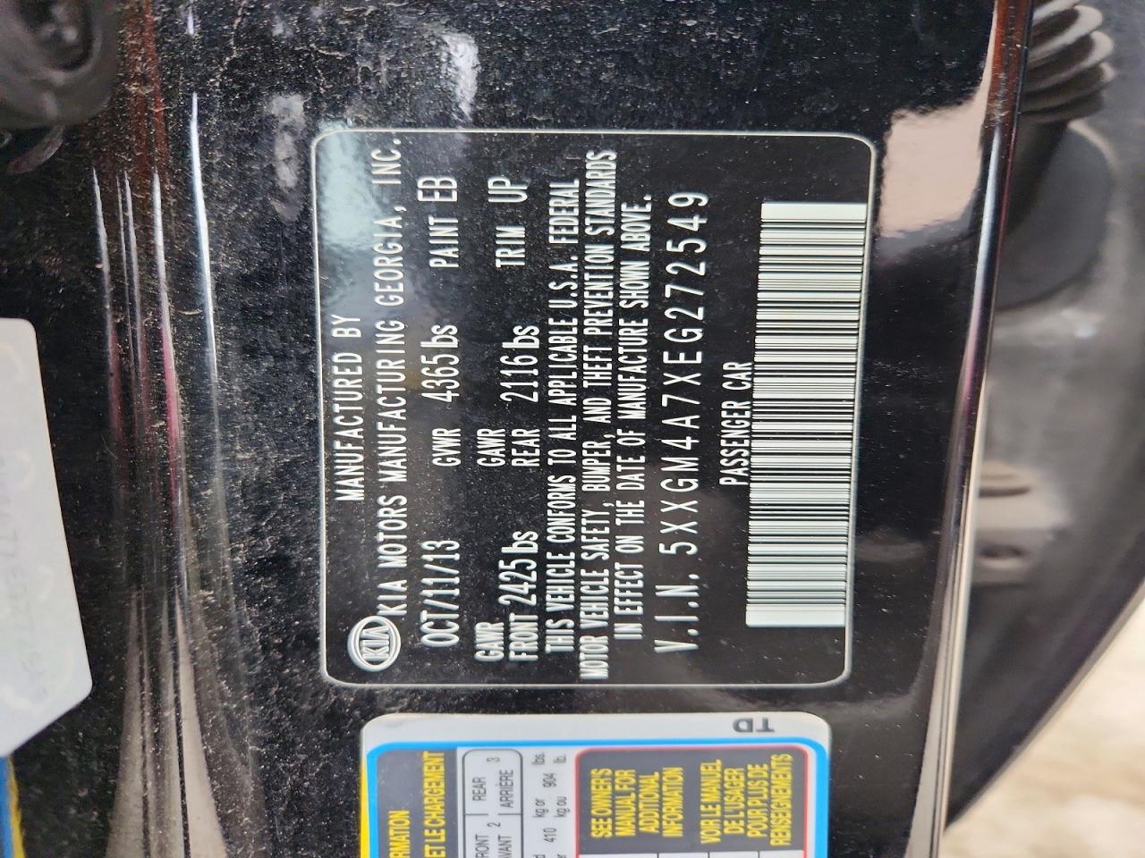 2014 KIA OPTIMA LX photo 25