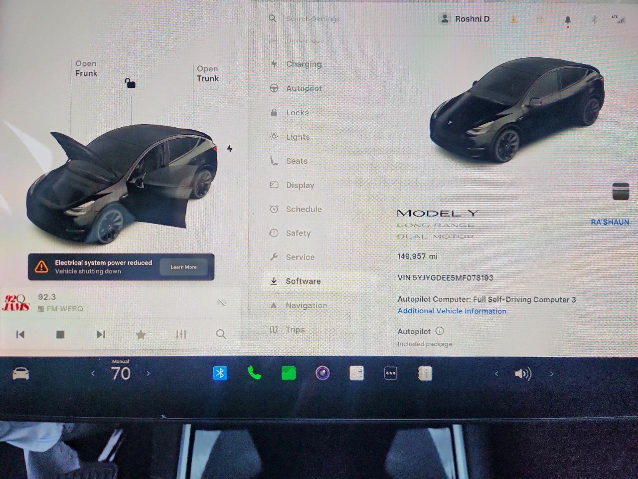 2021 TESLA MODEL Y photo 9