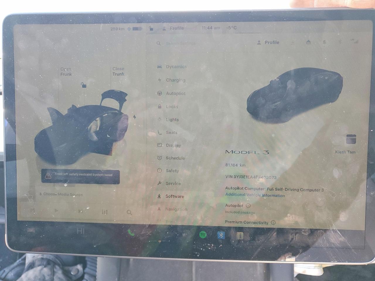 2023 TESLA MODEL 3 photo 9