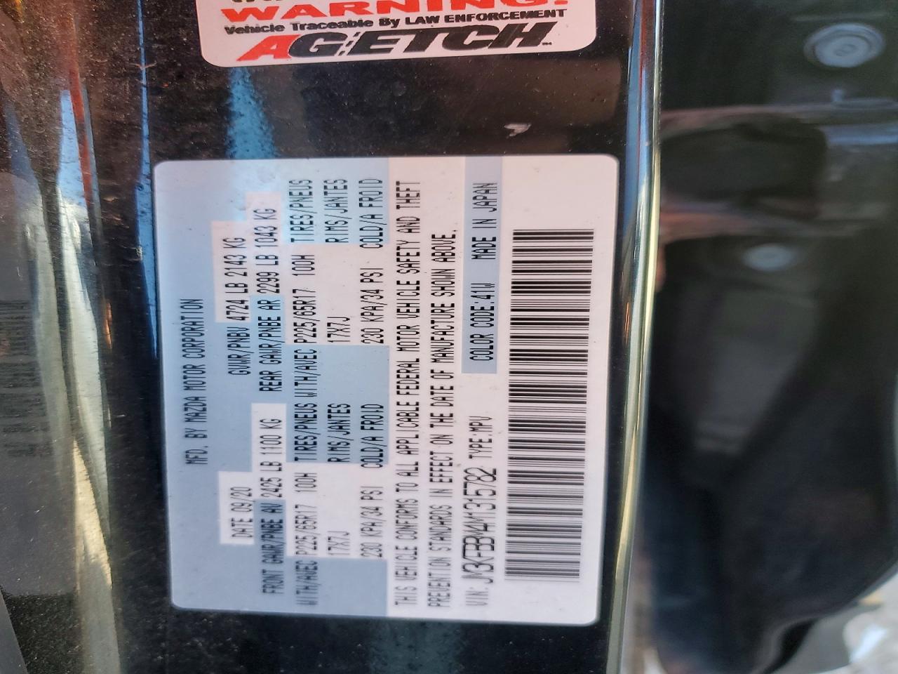 2021 MAZDA CX-5 SPORT photo 25
