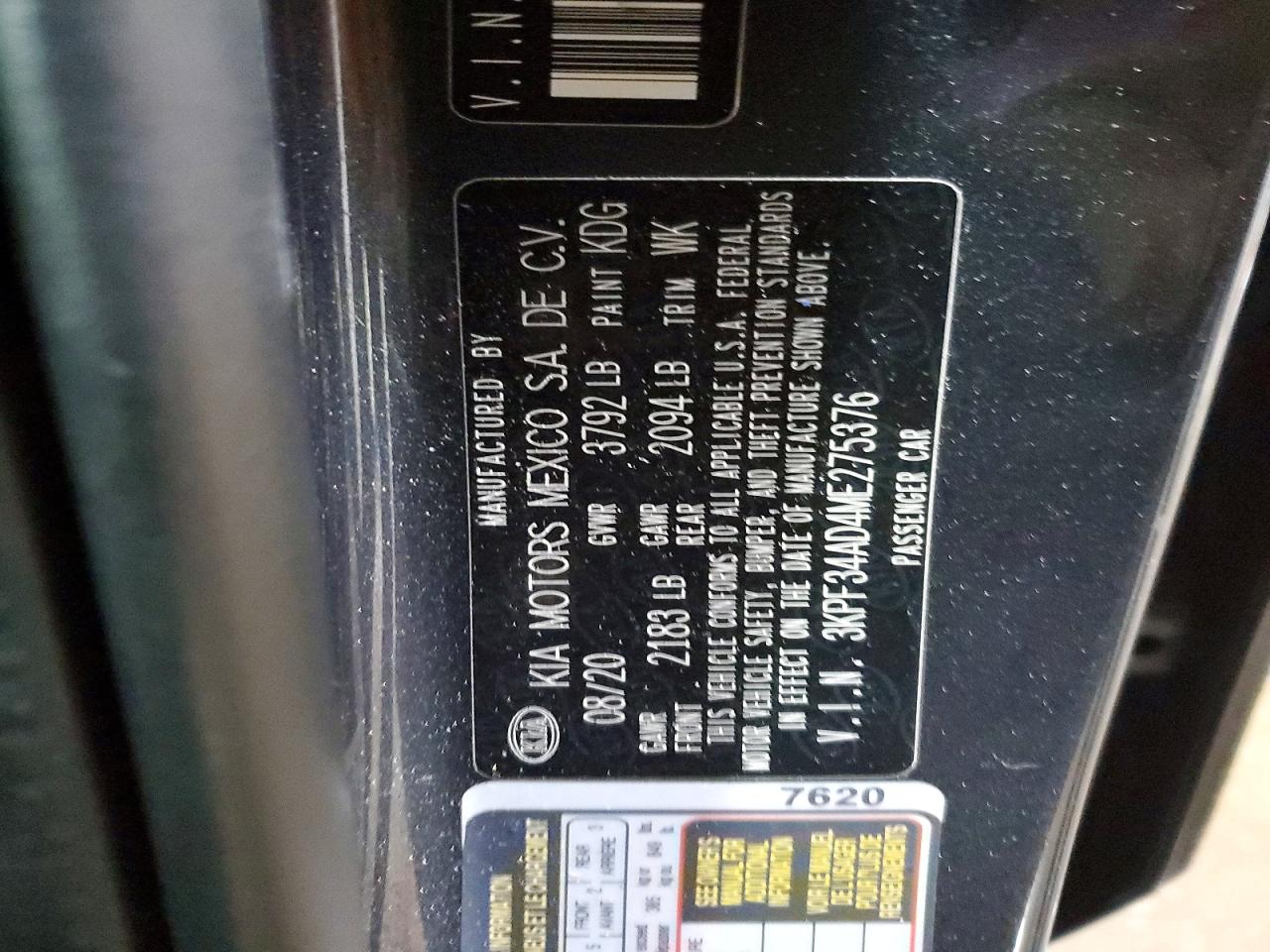 2021 KIA FORTE GT-LINE photo 25