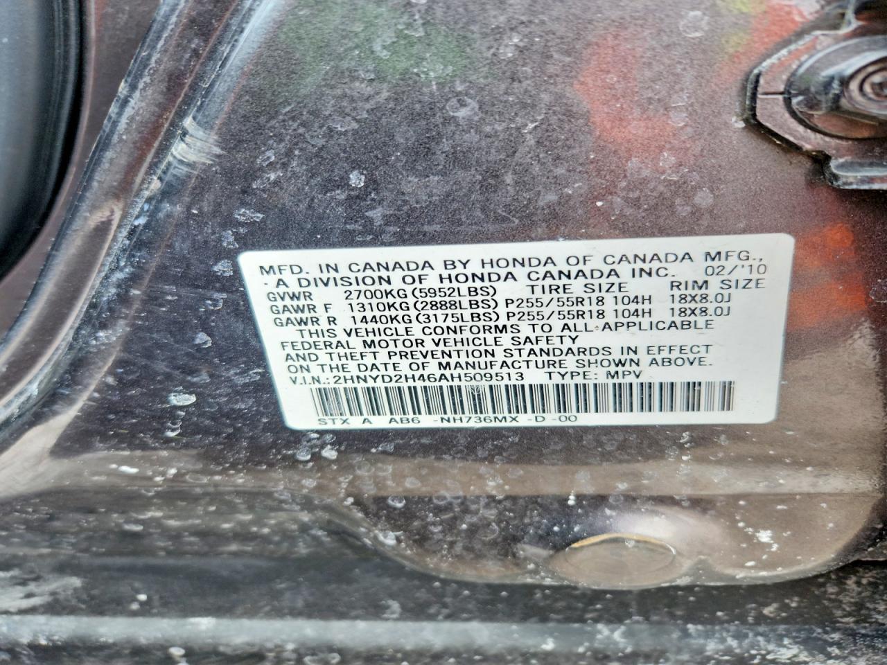 2010 ACURA MDX TECHNOLOGY photo 37