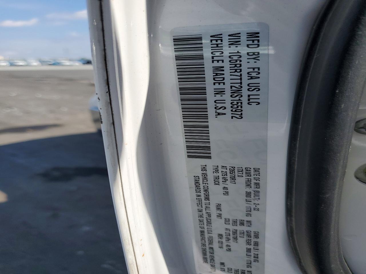 2022 RAM 1500 CLASSIC SLT photo 23
