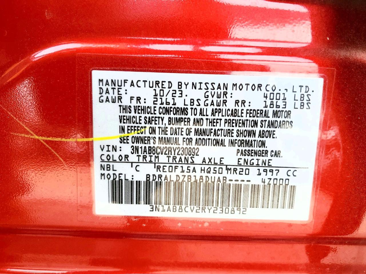 2024 NISSAN SENTRA SV photo 23