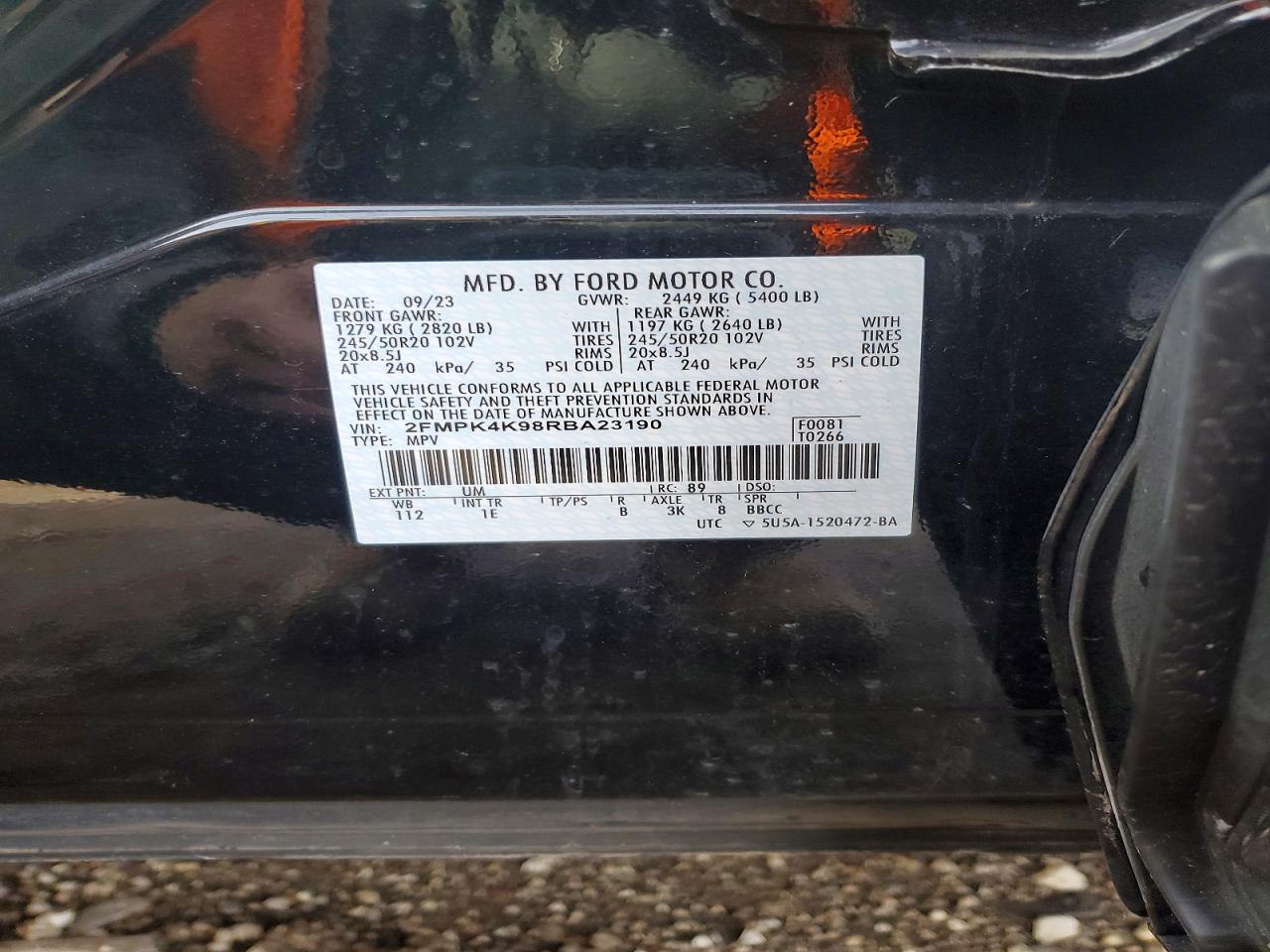 2024 FORD EDGE TITANIUM photo 34