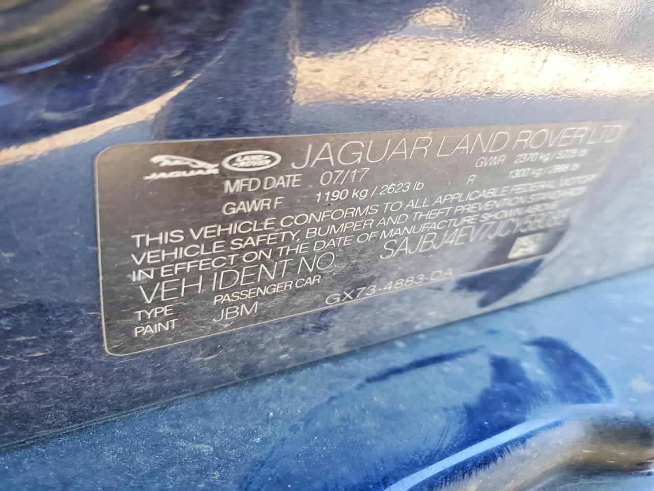 2018 JAGUAR XF PREMIUM photo 12