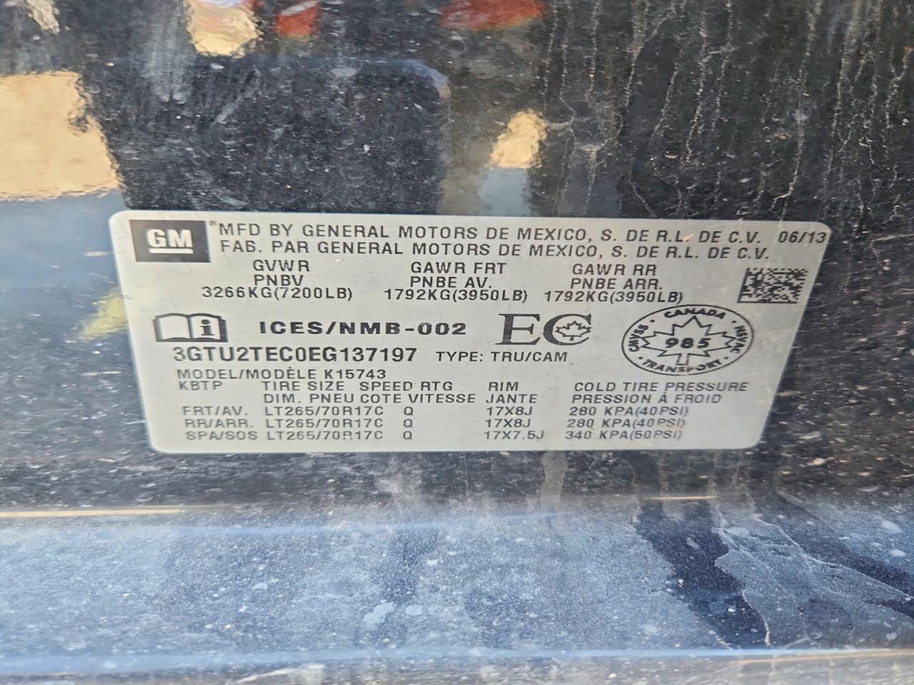 2014 GMC SIERRA K1500 photo 34