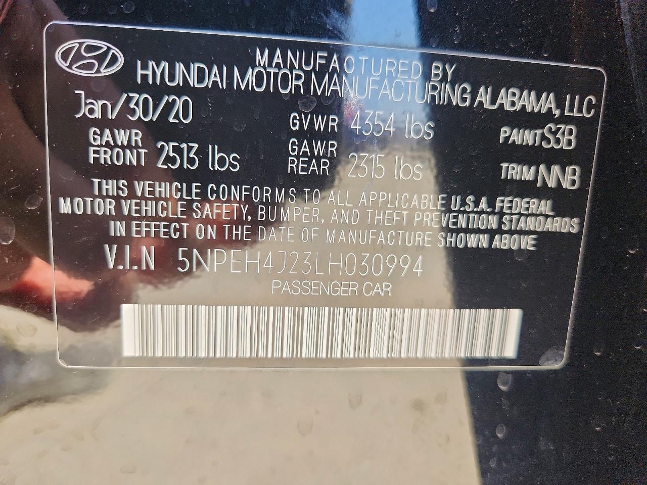 2020 HYUNDAI SONATA LIMITED photo 25