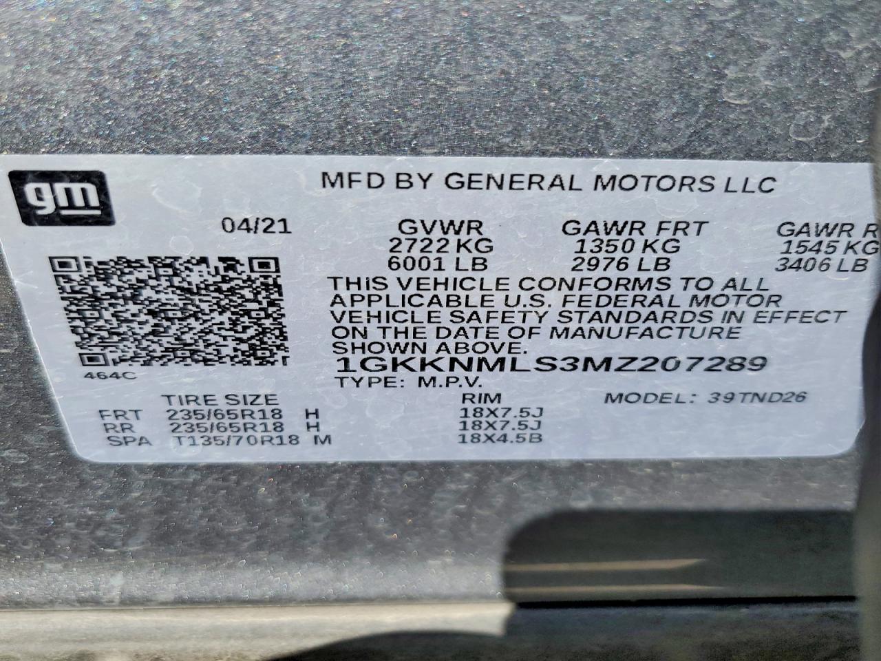 2021 GMC ACADIA SLT photo 27