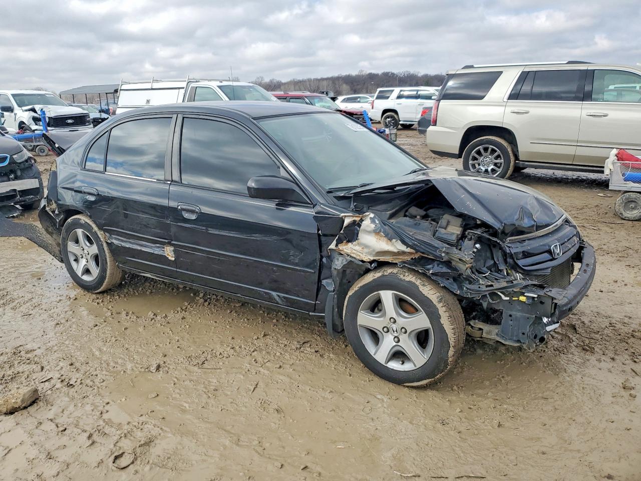 2002 HOND CIVIC LX photo 4