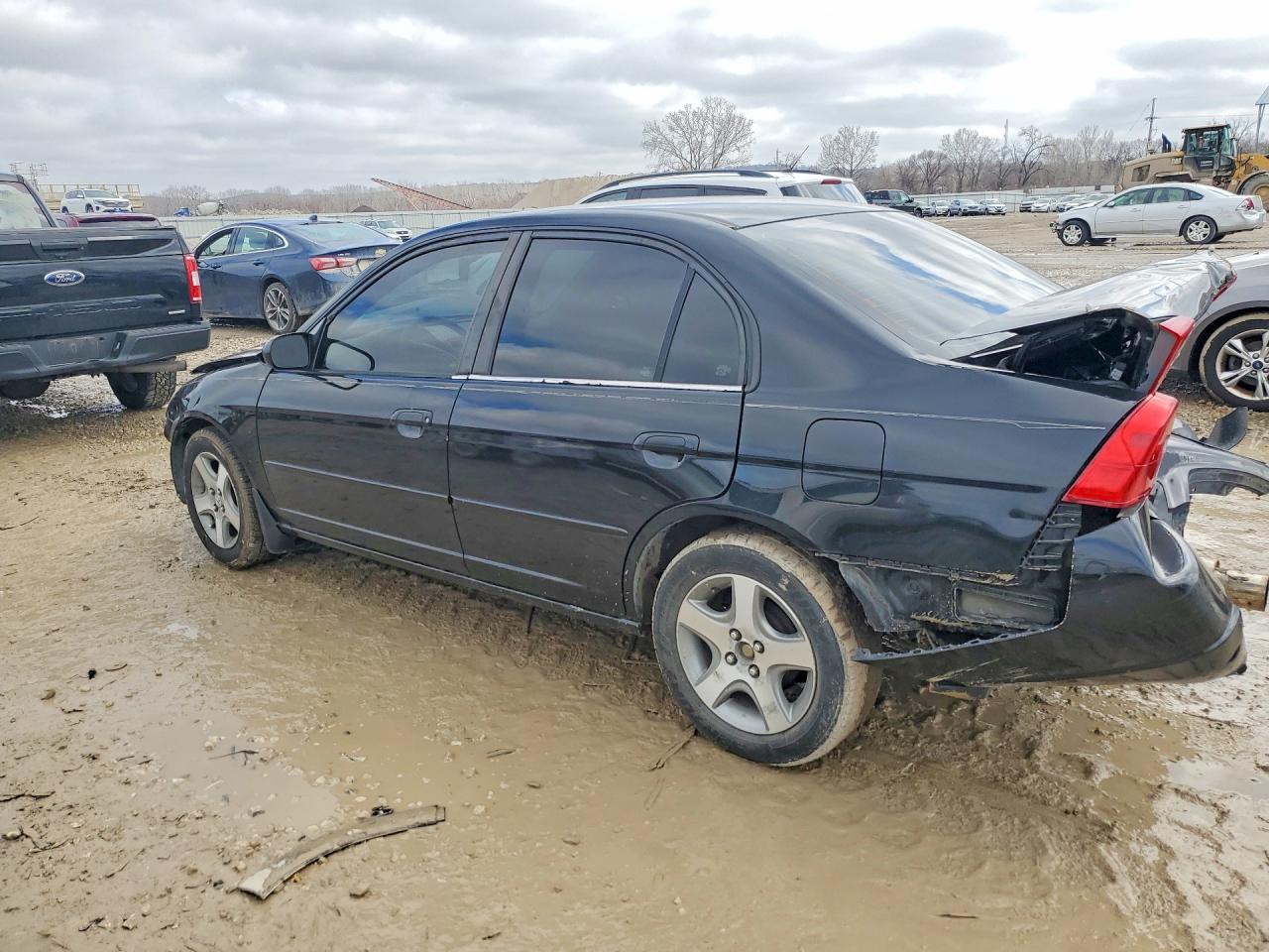 2002 HOND CIVIC LX photo 2