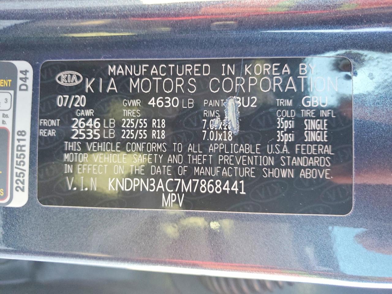 2021 KIA SPORTAGE EX photo 25