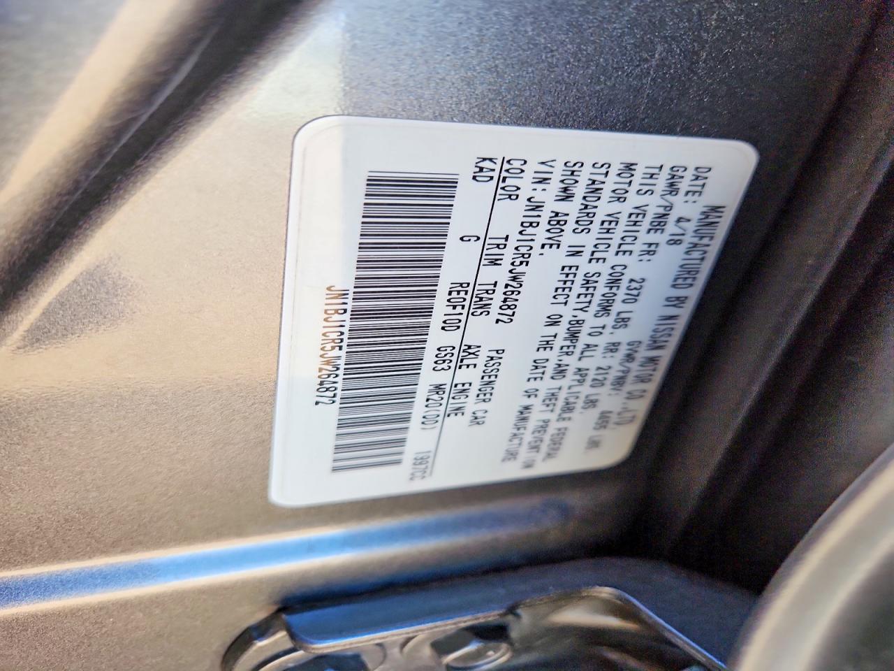 2018 NISSAN ROGUE SPORT SV photo 25