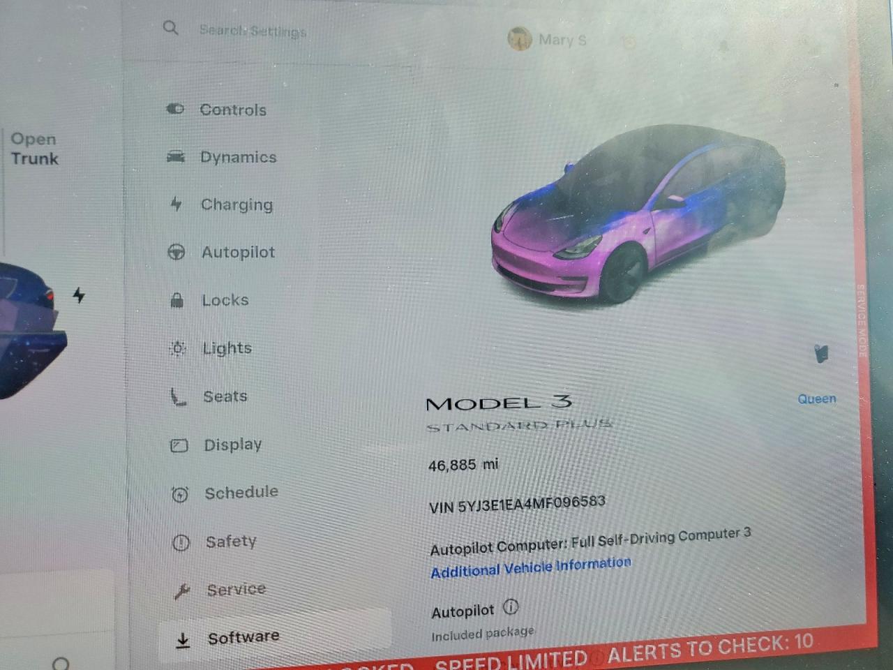 2021 TESLA MODEL 3 photo 9