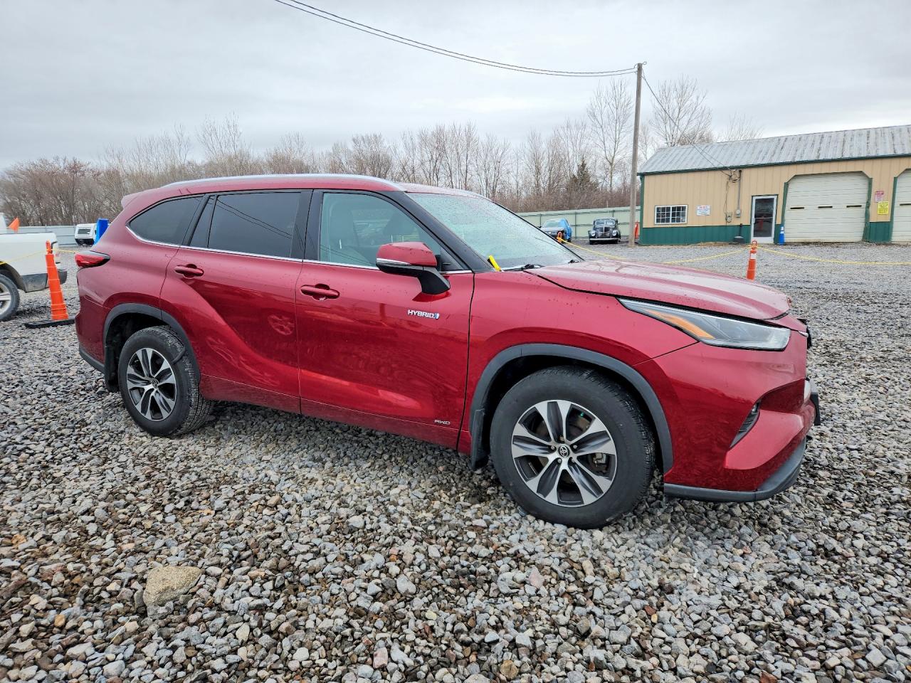 2021 TOYOTA HIGHLANDER HYBRID XLE photo 4