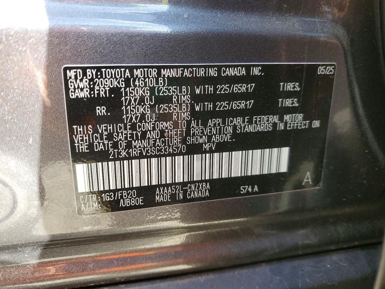 2025 TOYOTA RAV4 LE photo 40