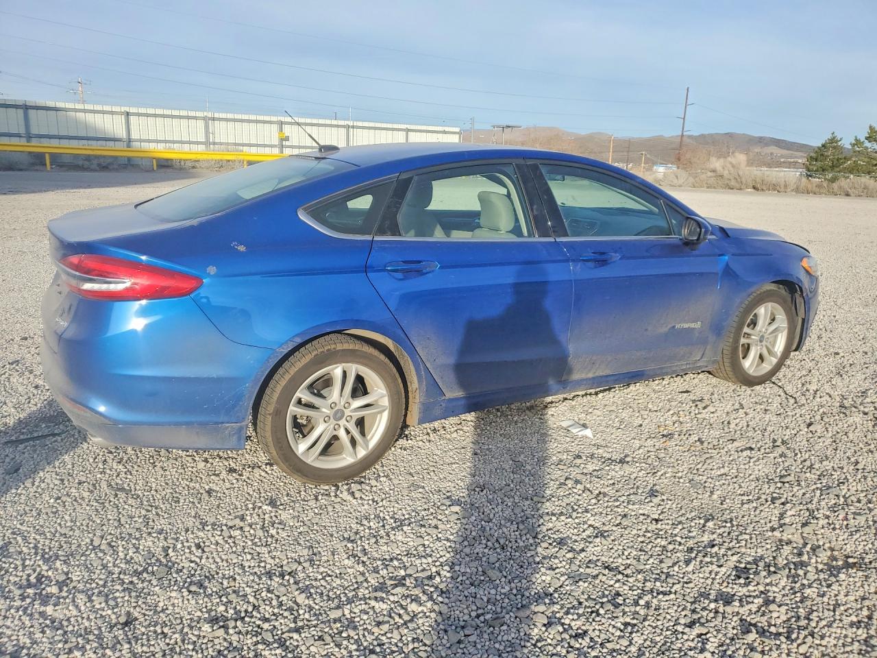 2018 FORD FUSION S HYBRID photo 3