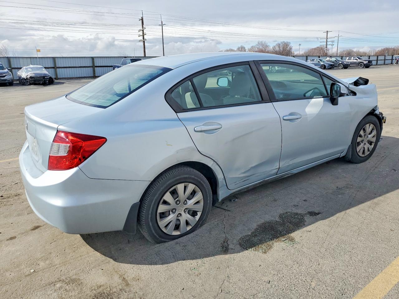 2012 HONDA CIVIC LX photo 3