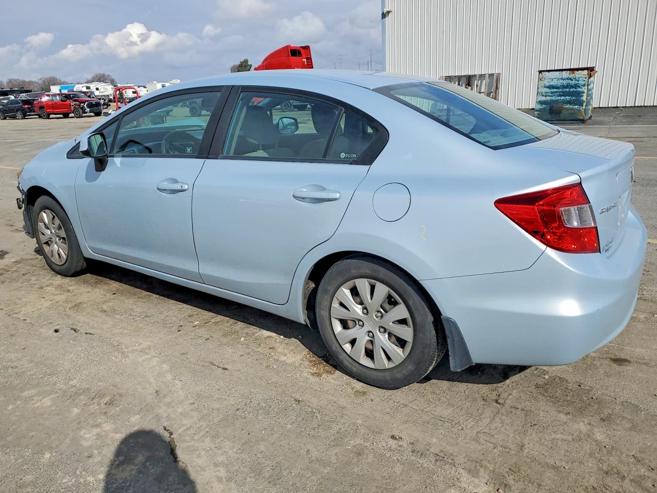 2012 HONDA CIVIC LX photo 2