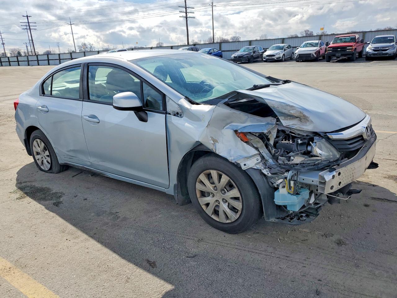 2012 HONDA CIVIC LX photo 4