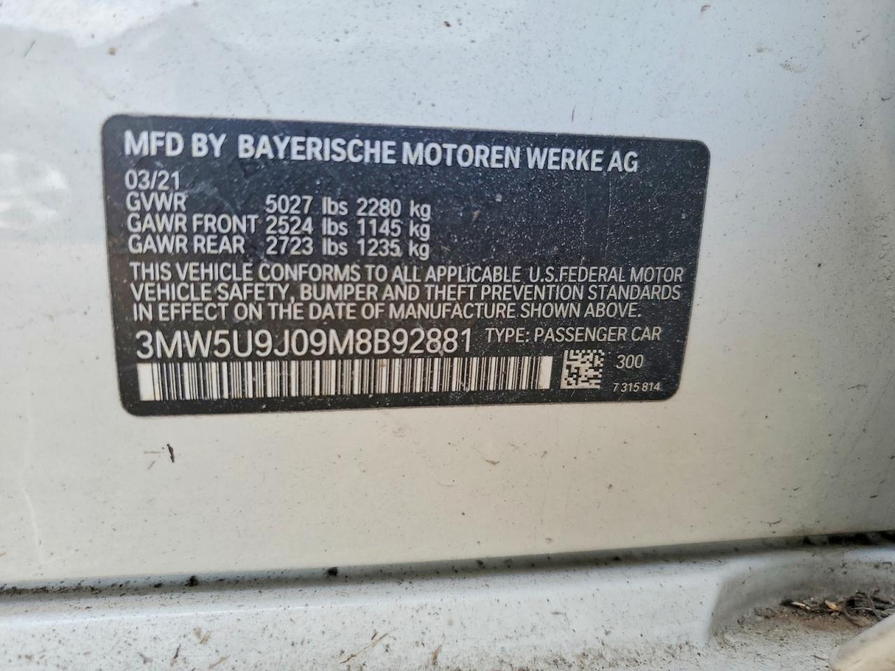 2021 BMW M340XI photo 23