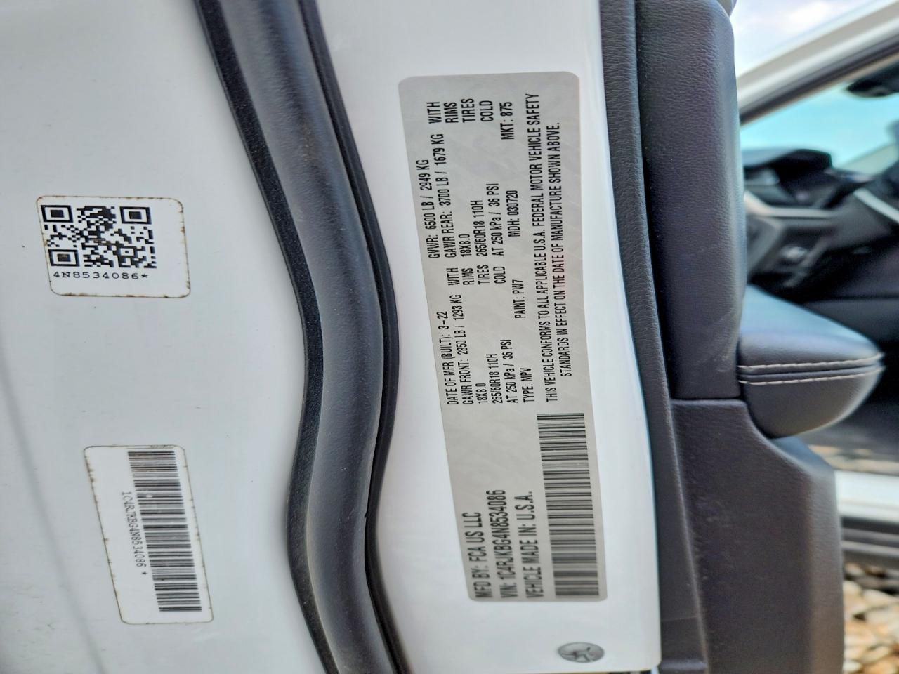 2022 JEEP GRAND CHEROKEE L LIMITED photo 14