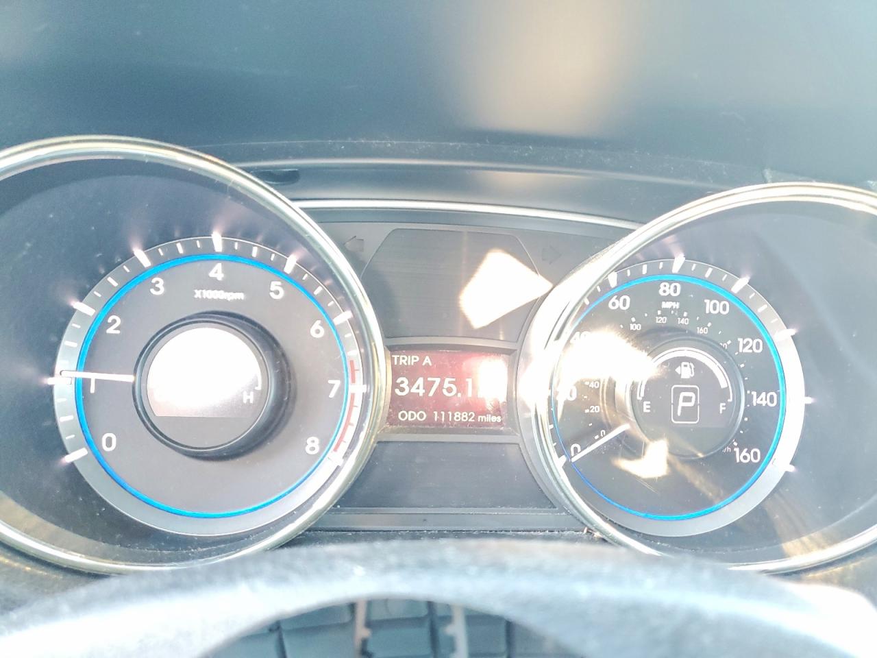 2012 HYUNDAI SONATA GLS photo 25