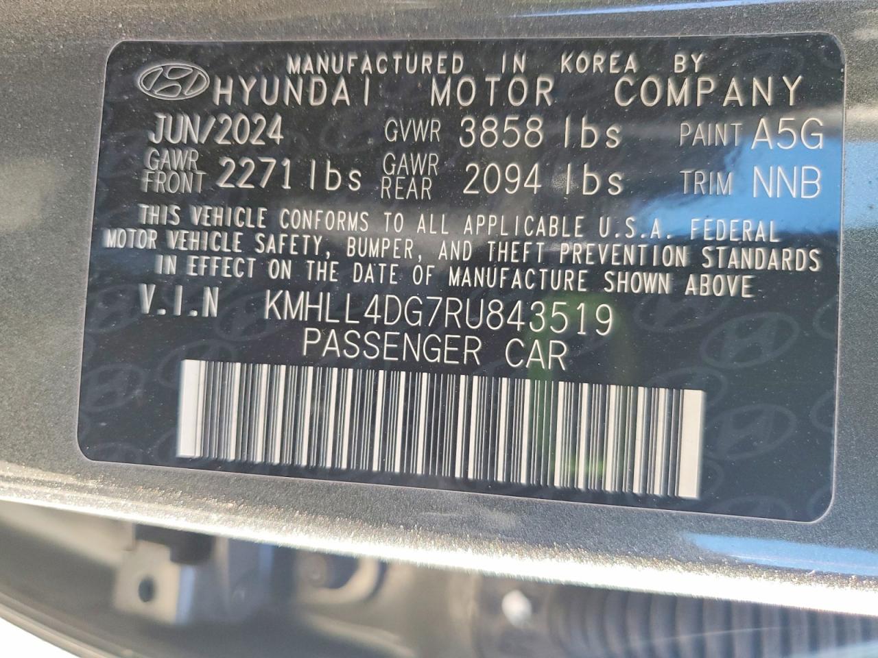 2024 HYUNDAI ELANTRA SE photo 23