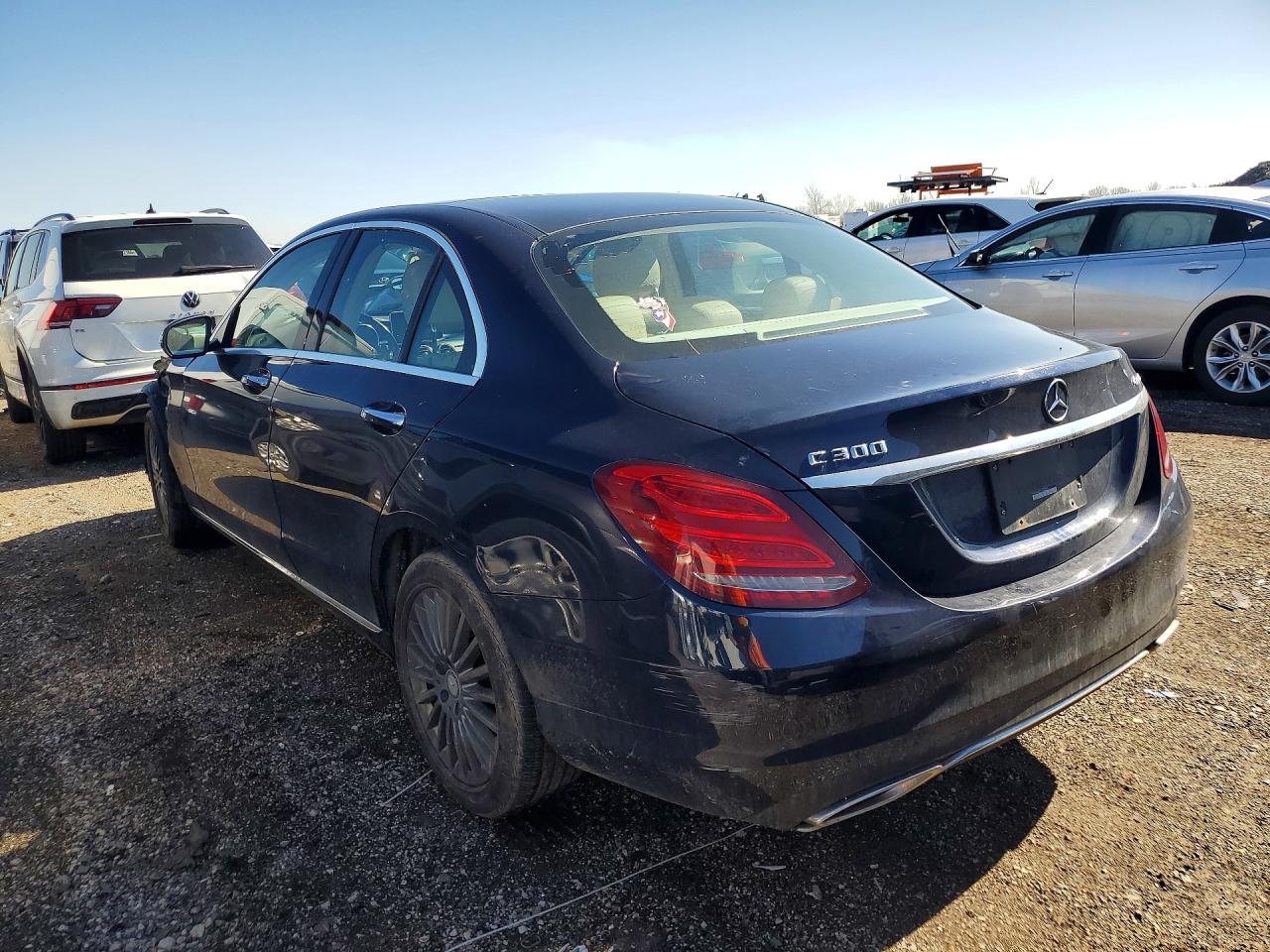 2015 MERCEDES-BENZ C 300 4MATIC photo 2
