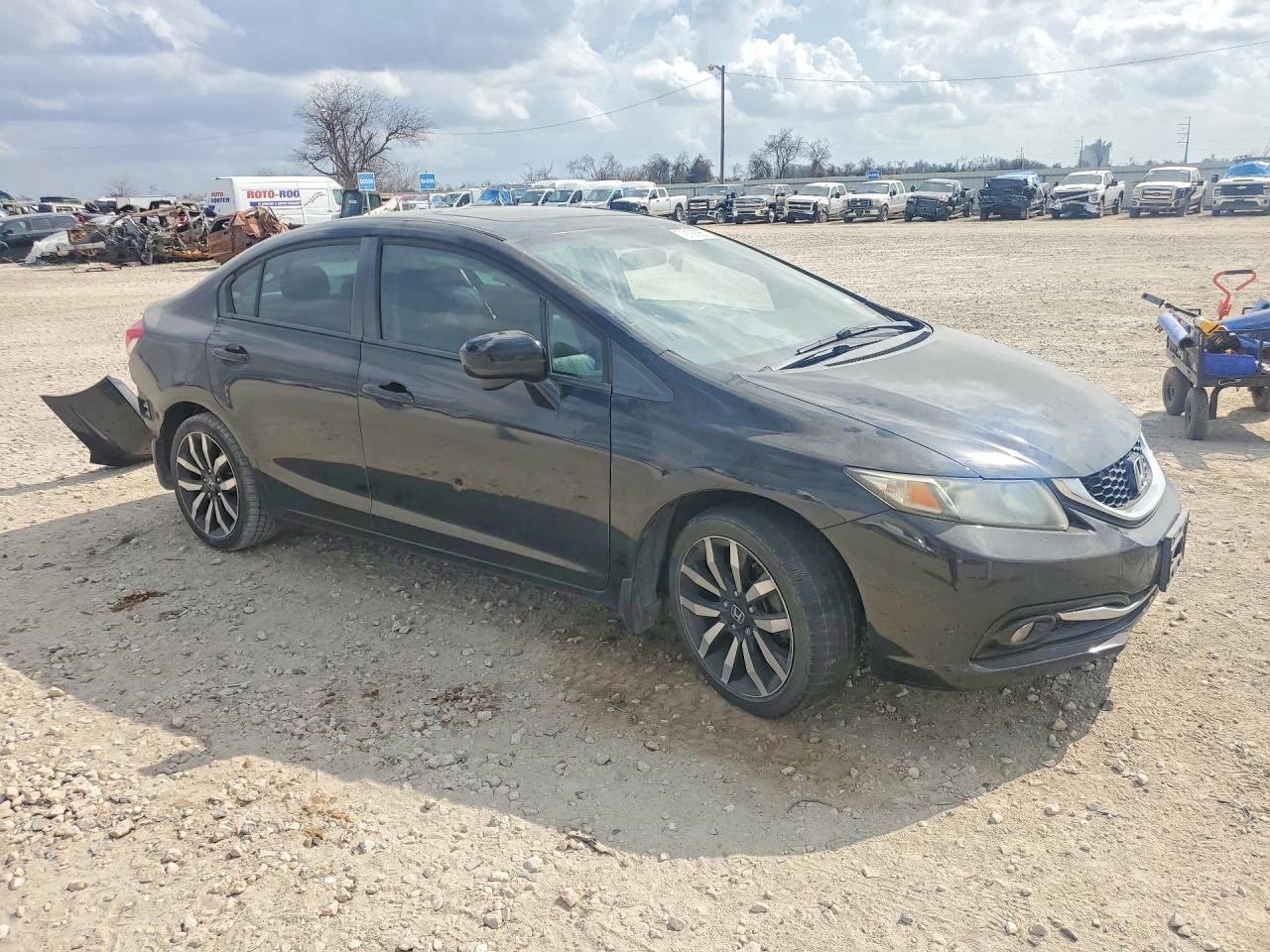 2015 HONDA CIVIC EXL photo 4