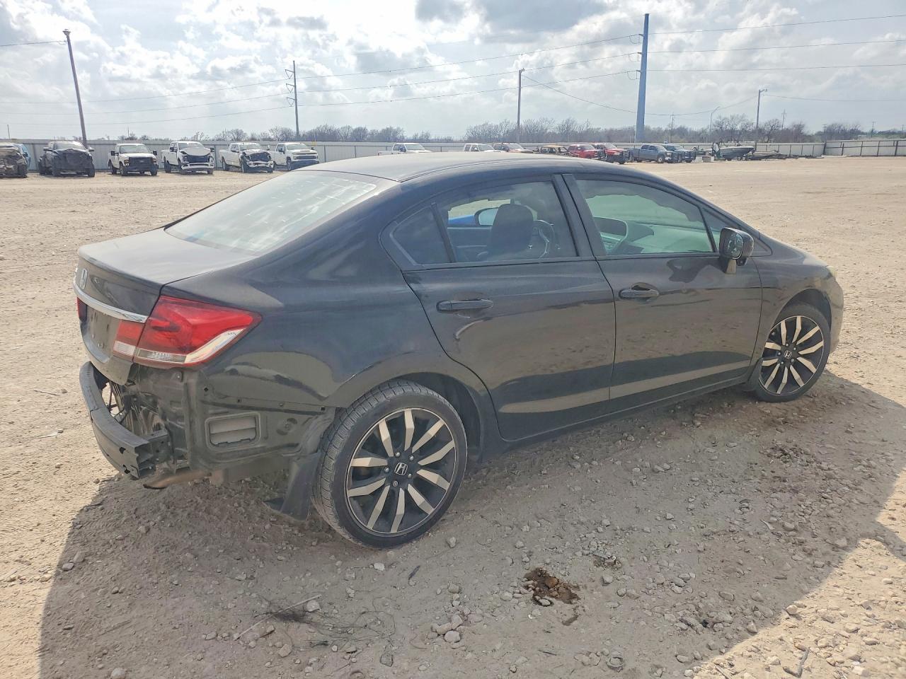 2015 HONDA CIVIC EXL photo 3