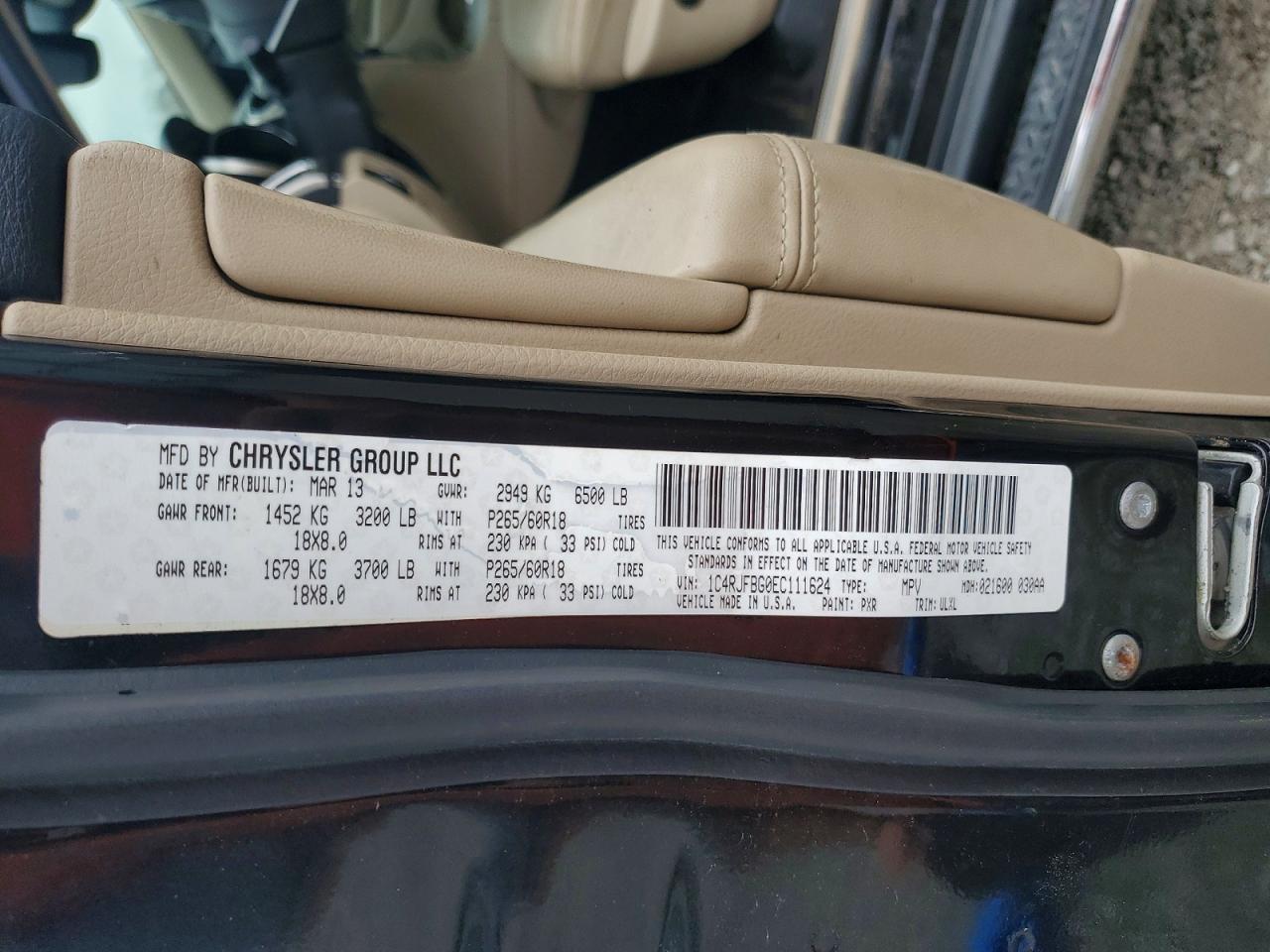 2014 JEEP GRAND CHEROKEE LIMITED photo 37