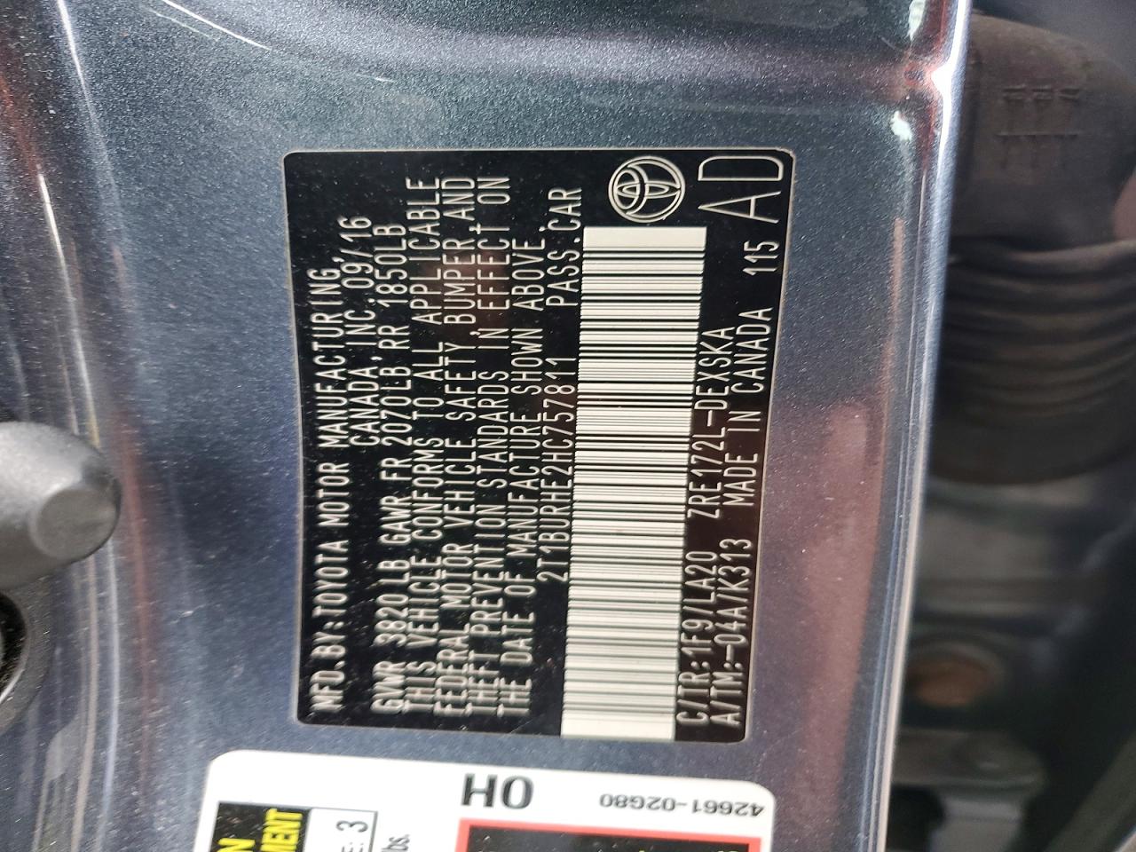 2017 TOYOTA COROLLA XSE photo 45