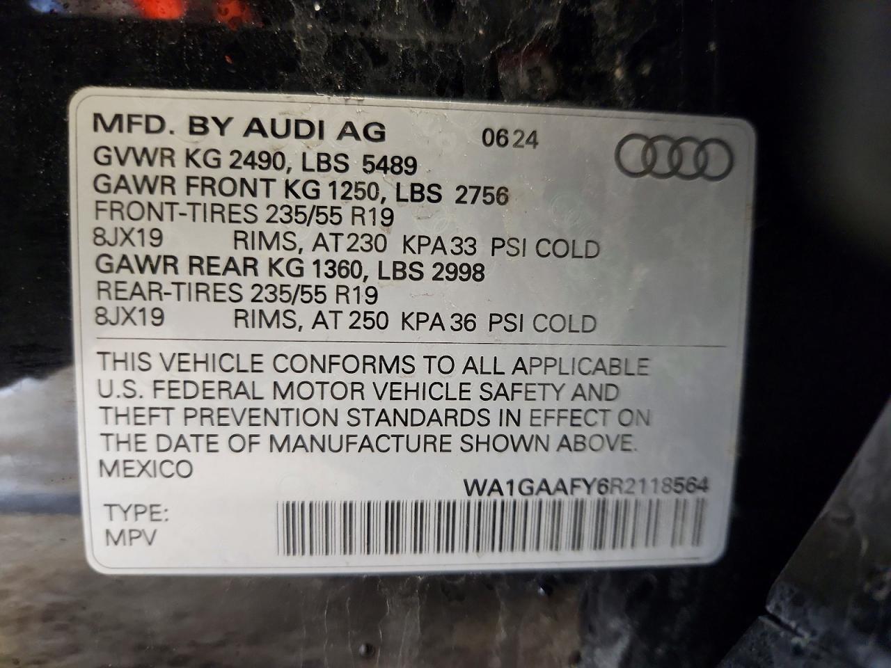 2024 AUDI Q5 PREMIUM 45 photo 25