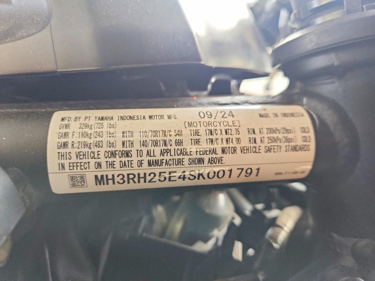 2025 YAMAHA YFZ320 A photo 17