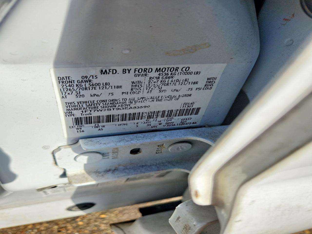 2016 FORD F250 SUPER DUTY photo 23