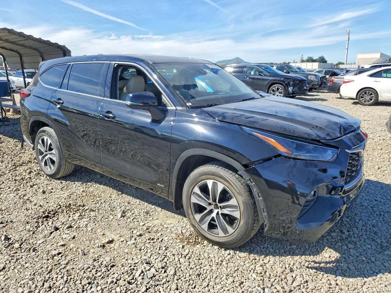 2022 TOYOTA HIGHLANDER HYBRID XLE photo 7